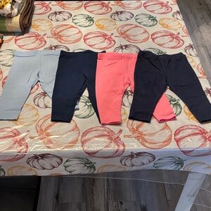 Carter's Kids Leggings Set - Blue, Pink, Navy